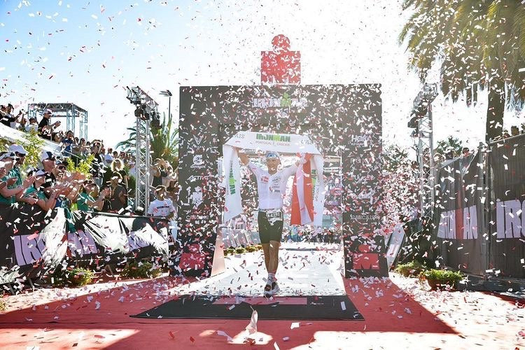 Lars Dupont Lomholt vinder Ironman Portugal